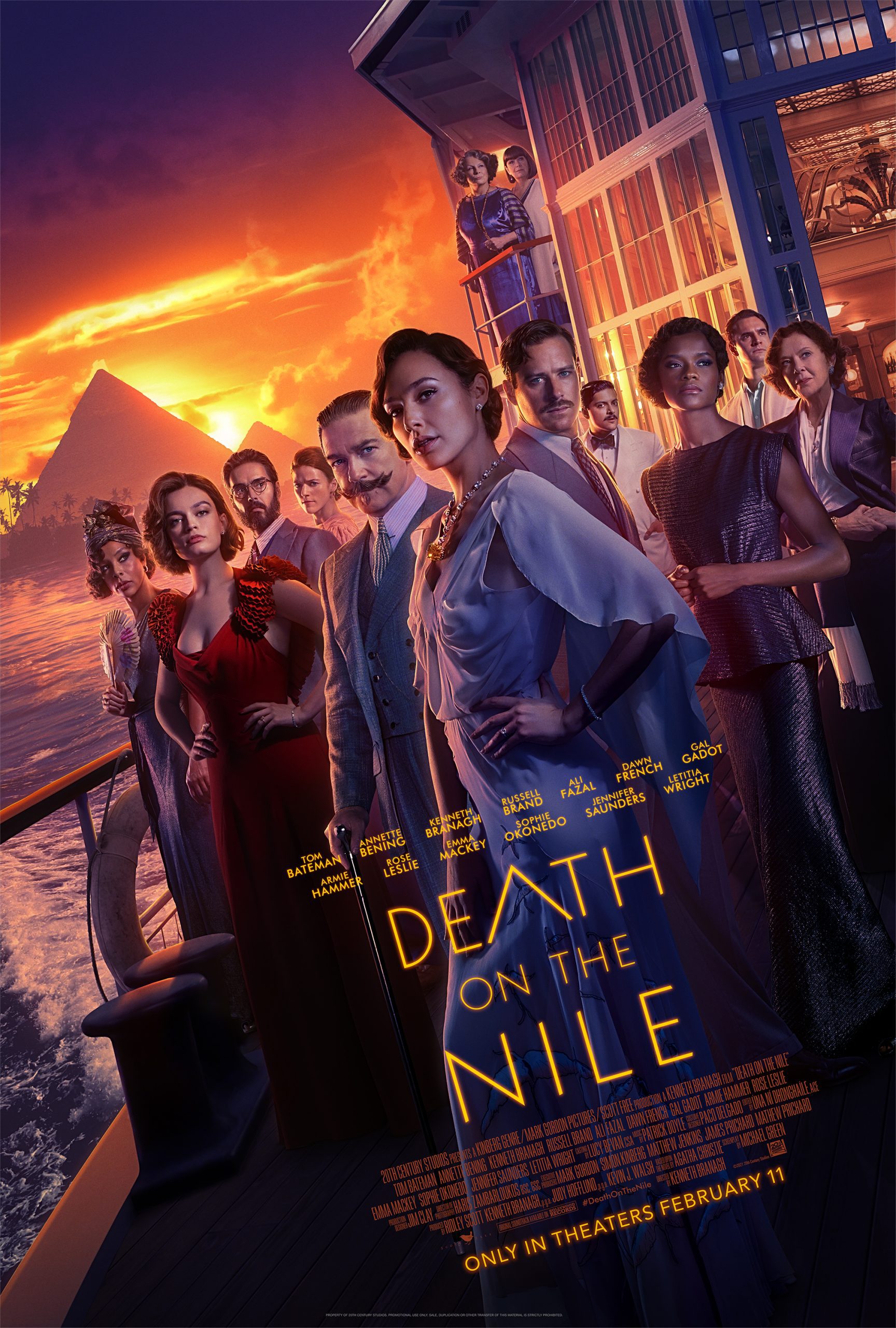 دانلود فیلم Death on the Nile 2022 با زیرنویس چسبیده