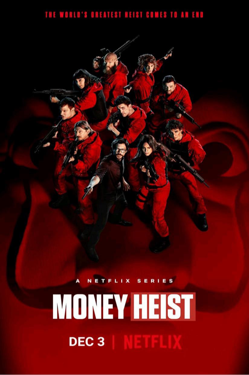 دانلود سریال 2021-2017 Money Heist با دوبله فارسی و زیرنویس چسبیده