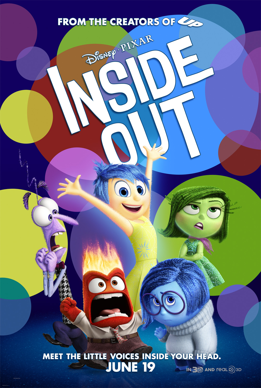 دانلود انیمیشن Inside Out 2015 با دوبله فارسی 