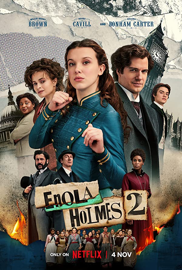 دانلود فیلم Enola Holmes 2 با دوبله فارسی و زیرنویس چسبیده