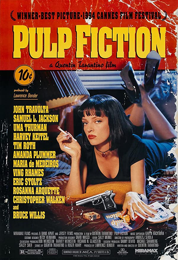 دانلود فیلم Pulp Fiction 1994 با دوبله فارسی و زیرنویس چسبیده