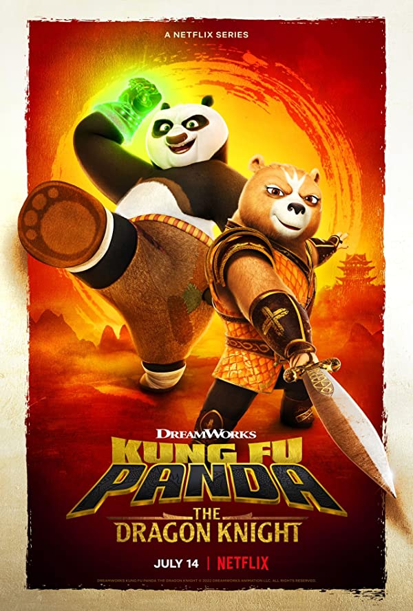 دانلود انیمیشن Kung Fu Panda: The Dragon Knight 2022 با زیرنویس چسبیده