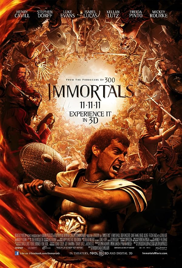 دانلود فیلم Immortals با دوبله فارسی و زیرنویس چسبیده