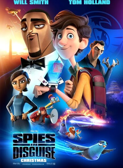 دانلود انیمیشن Spies in Disguise با دوبله فارسی و زیرنیوس چسبیده